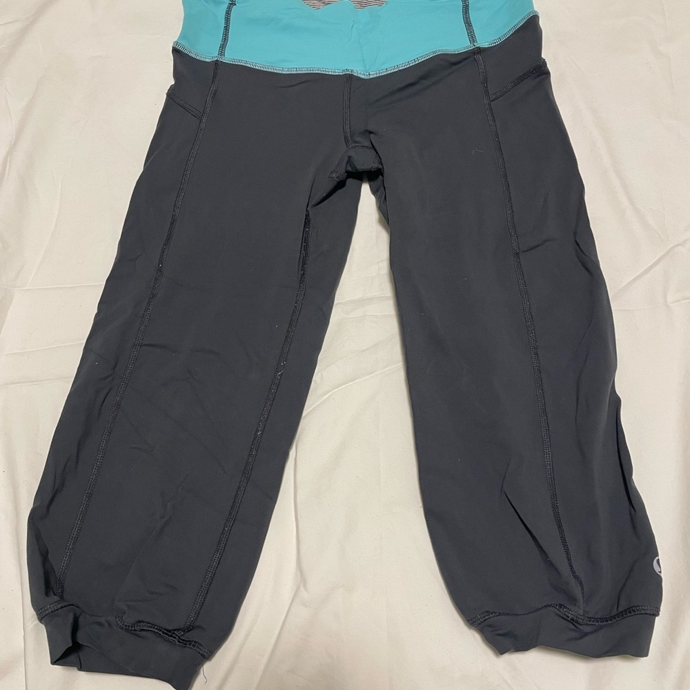 Lululemon Run with it Crop